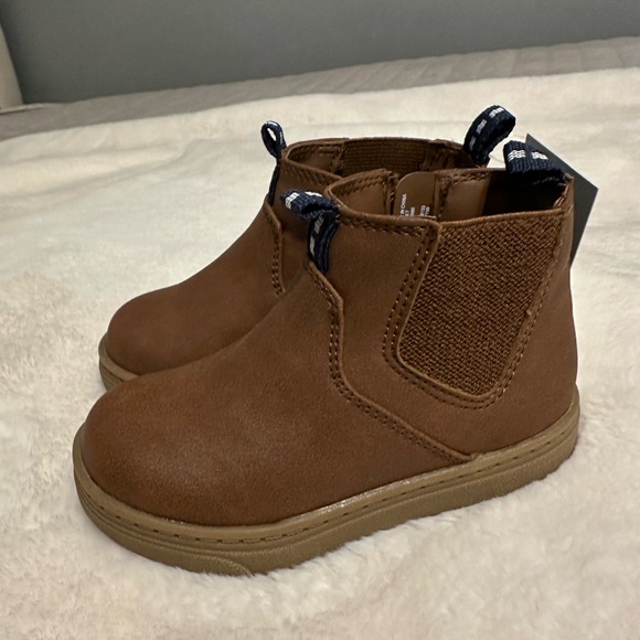 Cat & Jack Tan Kids Boots - Picture 3 of 3